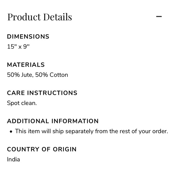 NWOT Jute bag - Picture 5 of 8